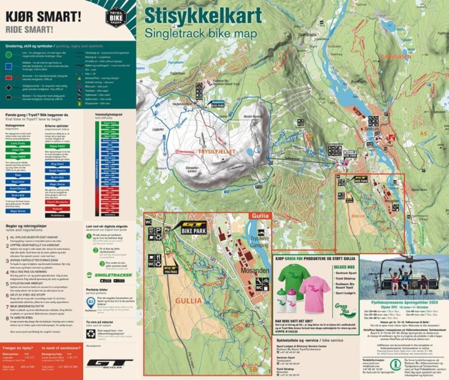 In The Middle Of Fjellet - Welcome Center - With 4 Bedrooms And Sauna - By Bike Arena And Lift Lejlighed Trysil